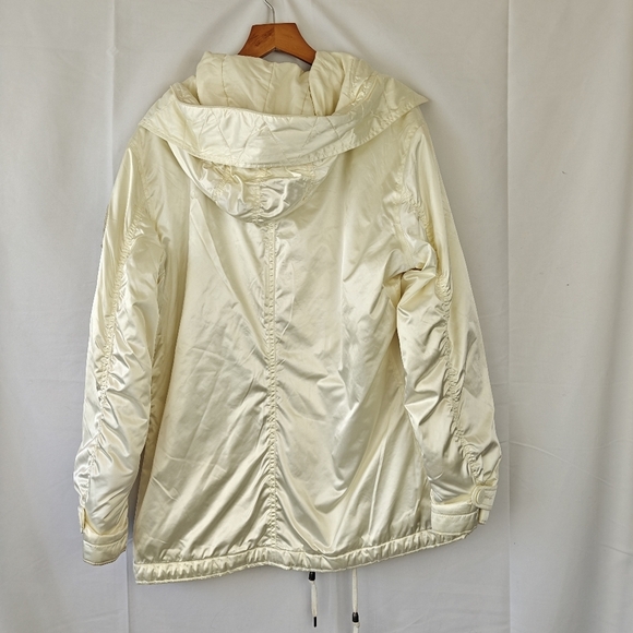 Rare Polo Ralph Lauren Ski Club Blue Label x Pearl White Button Zipper Small - Picture 13 of 16